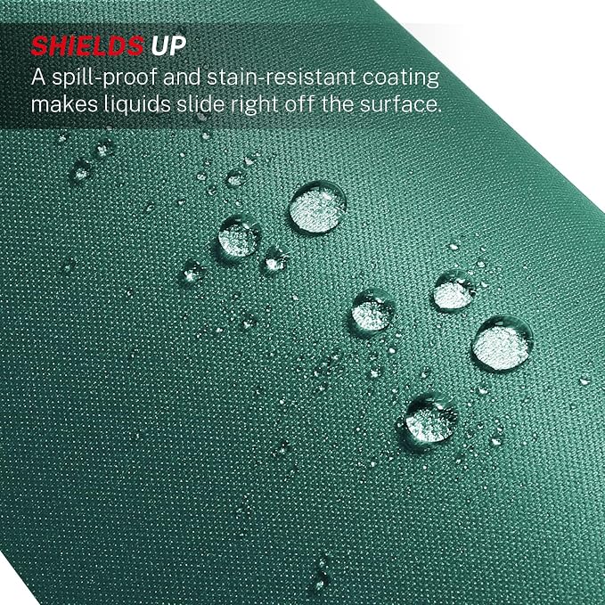 MROCO Essential Office & Gaming Mouse Pad, 8.5 x 11 Inch, Forest Green | Anti-Fray Stitched Edges, Functional and Stylish Pattern Design, Non-Slip Rubber Base, Water and Stain Resistant Protection