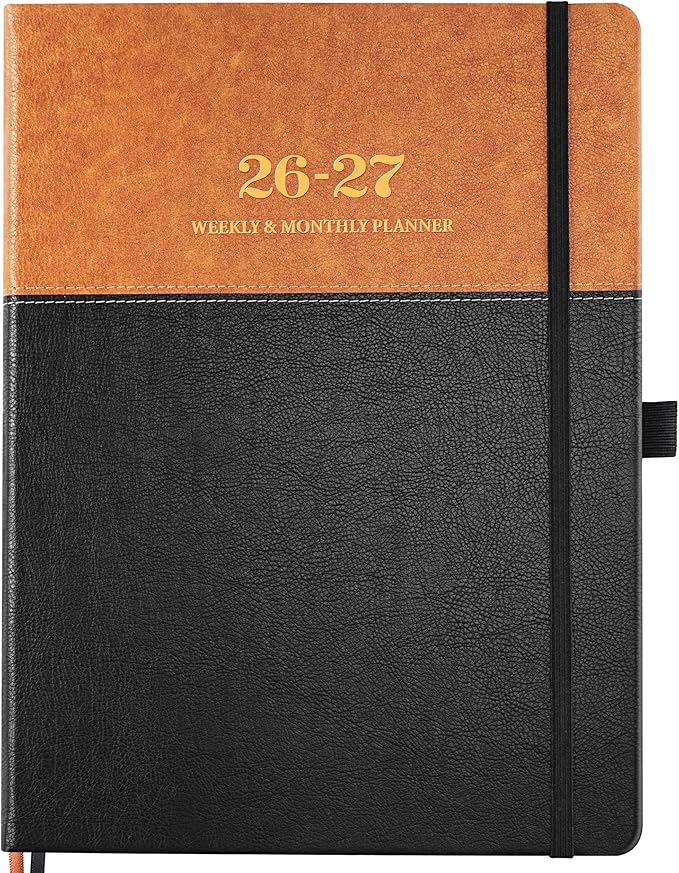 Planner 2026-2027 - Academic Planner Weekly Monthly, July 2026 to June 2027, Calendar Planner with Premium Paper, Inner Pocket, Pen Holder, 8.5'' x 11''