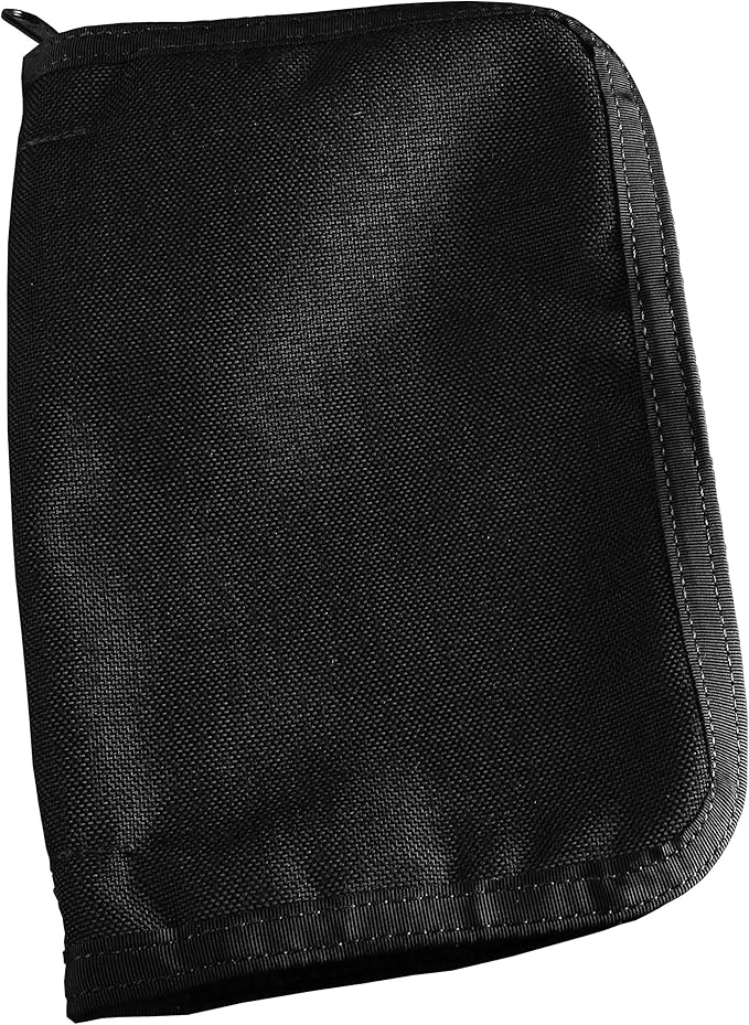 Rite in the Rain Weatherproof CORDURA Fabric Notebook Cover, 5.5" x 8.5", Black Cover (No. C980B)