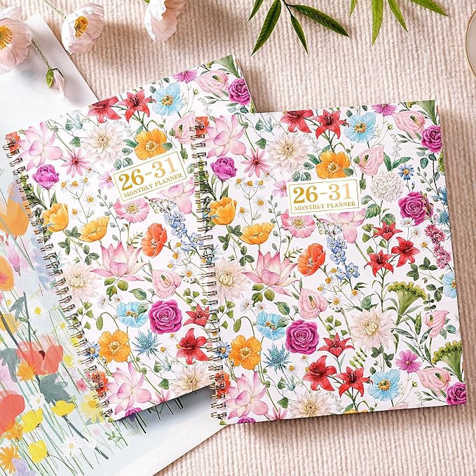 2026-2031 Monthly Planner/Calendar - 5 Year Monthly Planner 2026-2031 from Jul. 2026 - Jun. 2031, 9" x 11", 60 Months Calendar, Large 5 Year Planners with Tabs, Two-Side Pocket, Suitable for Long-Term Planning