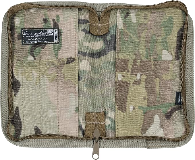 Rite in the Rain Weatherproof CORDURA Fabric Notebook Cover, 5 1/2" x 8 1/2", MultiCam Cover (No. C980M)