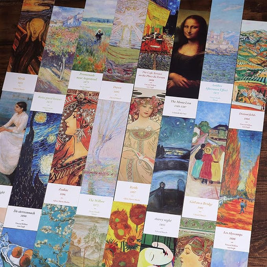 Dizdkizd 30pcs Vintage Bookmarks