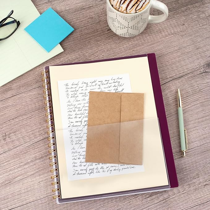 AT-A-GLANCE 2027 Planner, Weekly & Monthly, 13-Month Jan-Jan, 8.5" x 11", Harmony, Mulberry (1099-905-18-27)
