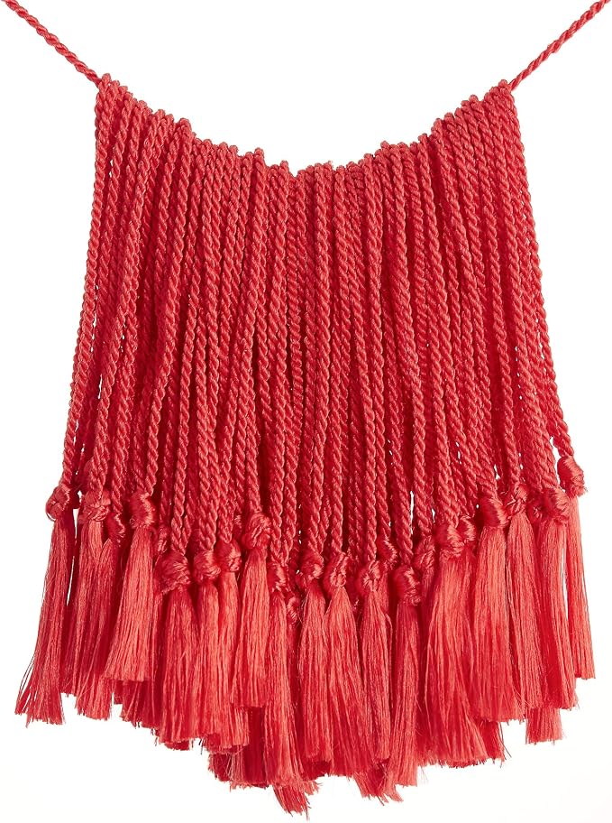 Tassel Depot 100 Floss Bookmark Tassels - RED