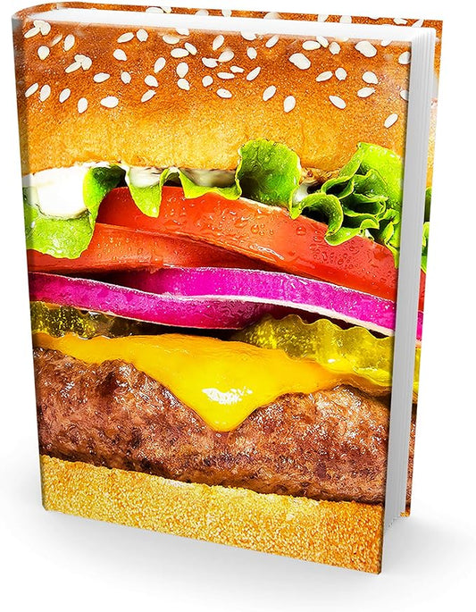 Easy Apply, Reusable Book Covers 1 Pk. Best Jumbo 9x11 Textbook Jackets for Back to School. Stretchable to Fit Most Large Hardcover Books. Perfect Fun, Washable Designs for Girls, Boys, Kids and Teens