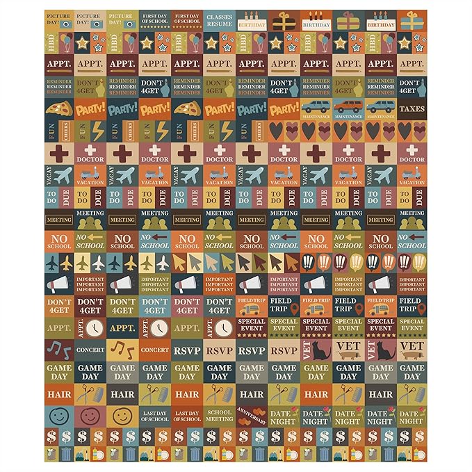 TF Publishing 2026 Parent Planner Wall Calendar - Large Grids for Appointments and Scheduling - Vertical Monthly Wall Calendar 2026 with Premium Matte Paper for Home and Office Organization - 12x12in