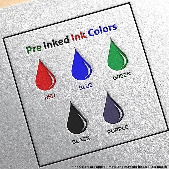 Pre-Ink Rubber Stamp for Teachers, Craft Stamp with Pre-Inked A+ Design, 1-5/8" Square, Elementary School Teachers, Educational & Classroom Craft Supplies, Durable & Easy to Use