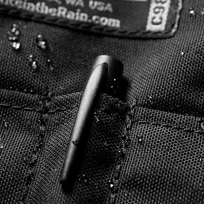 Rite in the Rain Weatherproof CORDURA Fabric Notebook Cover, 5.5" x 8.5", Black Cover (No. C980B)