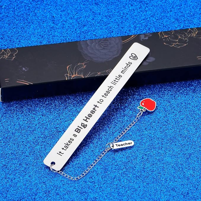 Octamber Teacher Bookmarks - Back to School, Appreciation, Thank You, Graduation, and Retirement Gifts