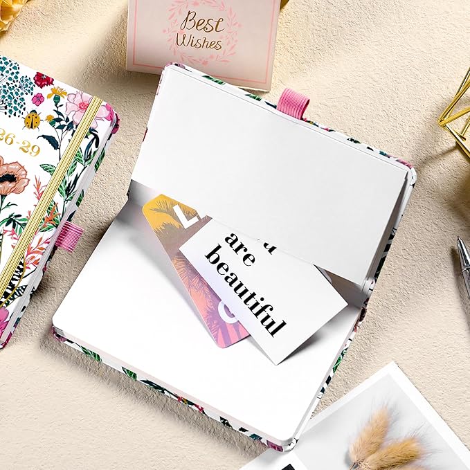 2026-2029 Pocket Planner/Calendar - 3 Year Monthly Planner 2026-2029, Jul 2026 - Jun 2029, 3.8" x 6.3", Small/Purse Planner 36 Months with Pen Holder, Inner Pocket, Elastic Closure and 61 Notes Pages