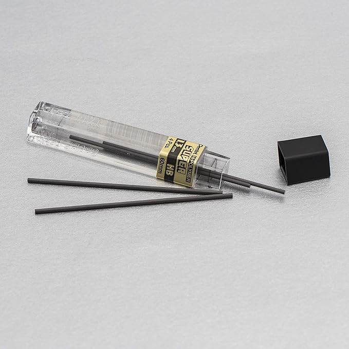 PentelCH13BPHB2 Super Hi-Polymer Lead Refill (1.3mm) HB, 8Pcs/Tube, 2Pk (Pack of 2)