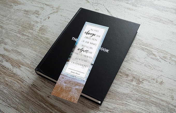 Inspirational Nature Bookmarks with Quotes - Pack of 48