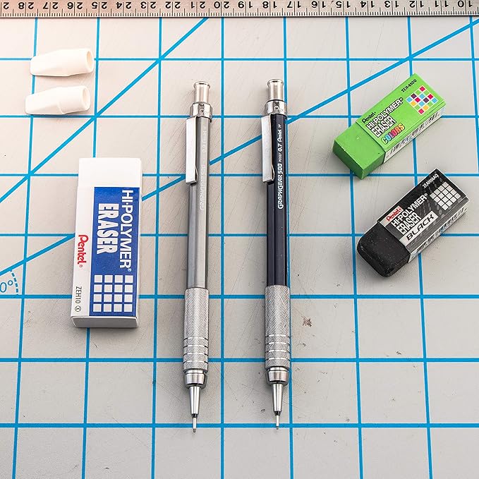 Pentel Graph Gear 500 Automatic Drafting Pencil, 0.3mm, Brown Barrel, 1 Pack (PG523BP)