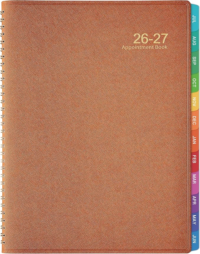 2026-2027 Weekly Appointment Book/Planner - JULY 2026 - JUNE 2027, 53 Weeks Daily Hourly Planner/Appointment Book 2026-2027 Organizer, 9" x 11"